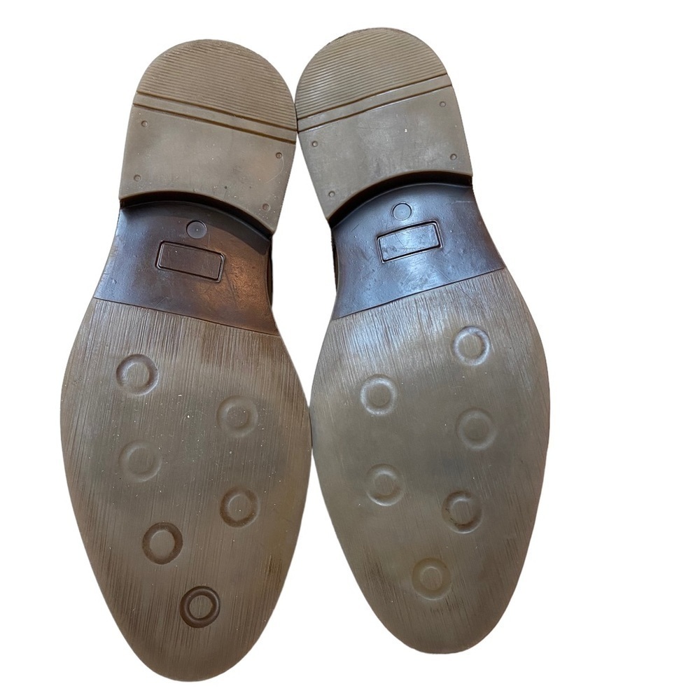 𝅺ecco Saddle shoe with Brogue detail Brown Danish Design - Picture 9 of 13